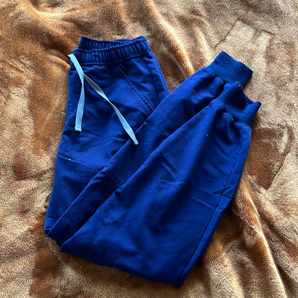 Navy Figs Jogger Scrub Pants